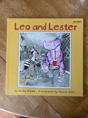 Leo and Lester Children's Book - Yellow Cover